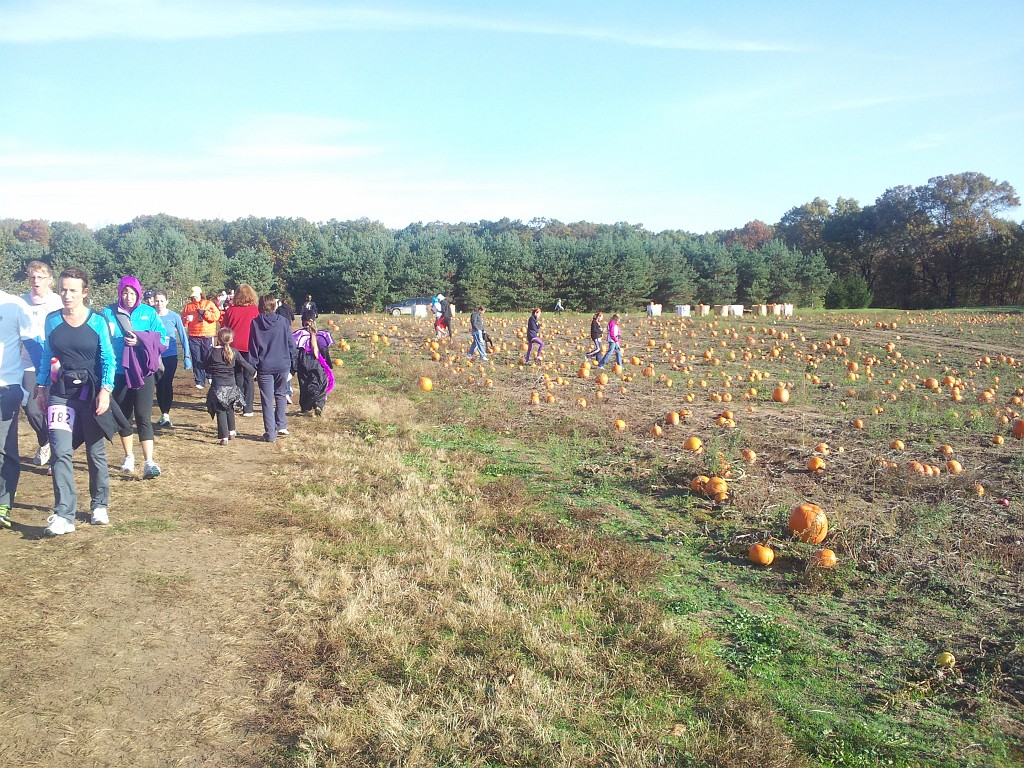 RunScreamRun 2011 200.jpg - The Pumpkin Patch going into the race... or returning from picking up your bib before the race.